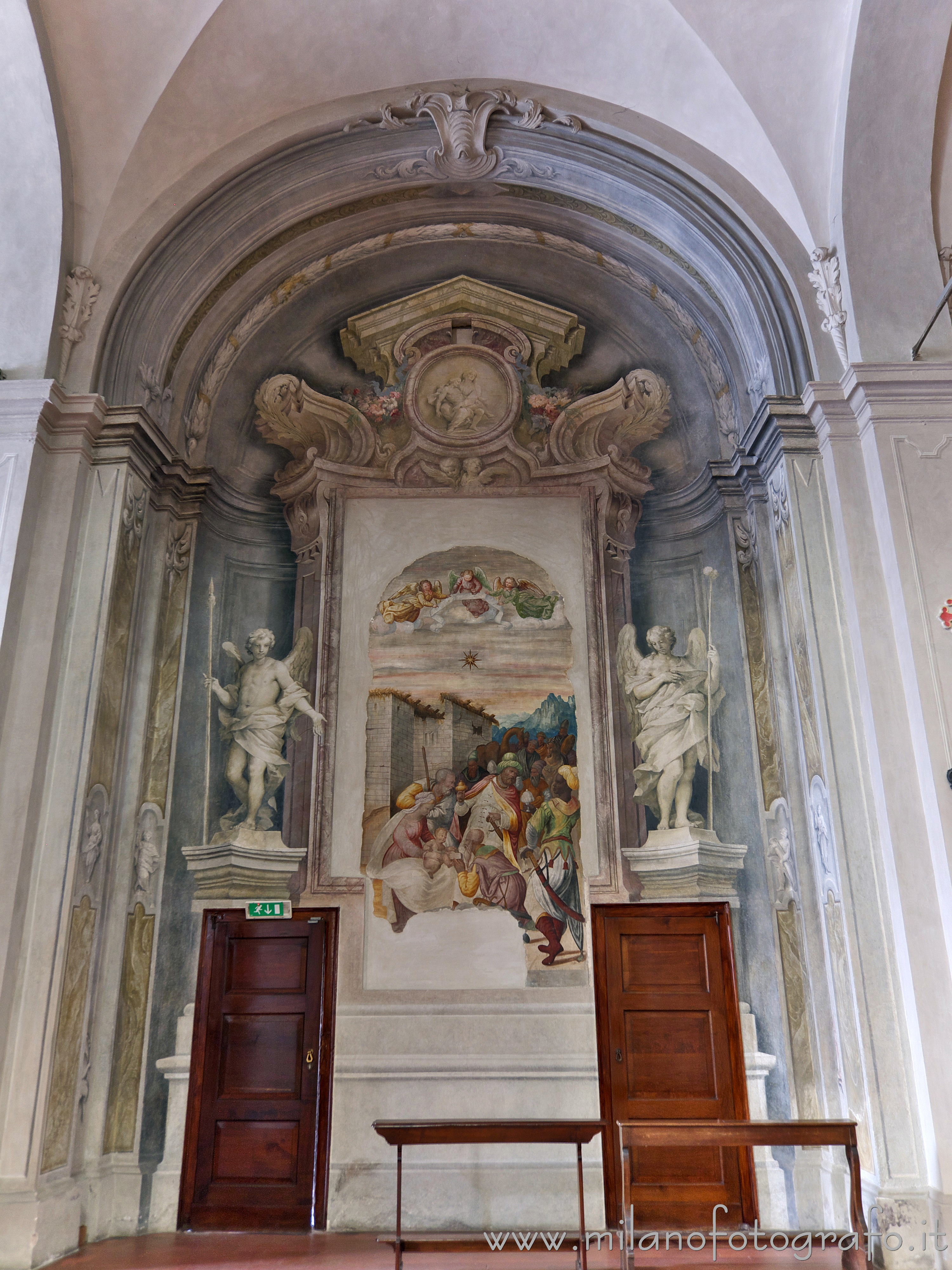 Milano - Cappella dell'Adorazione dei Magi nella Basilica di San Marco - Foto a piena risoluzione